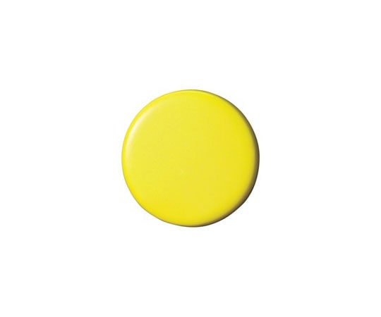 スマートバリュー 両面強力カラーマグネット 30mm 黄 1箱(10個入) B271J-Y 1箱(ご注文単位1箱)【直送品】