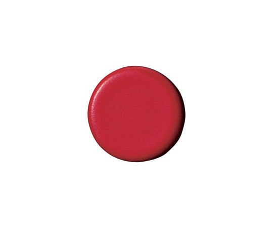 スマートバリュー 強力カラーマグネット 塗装 18mm 赤 1箱(10個入) B272J-R 1箱(ご注文単位1箱)【直送品】