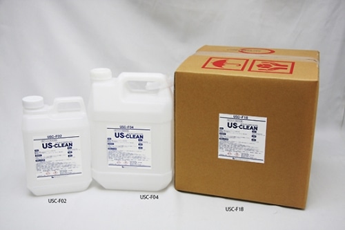 エスエヌディ US-CLEAN 水系脱脂用洗浄剤 個別用途向けモデル 水溶性加工油強力脱脂用プ USC-Fシリーズ (ポリ容器タイプ) USC-F04 1個(ご注文単位1個)【直送品】