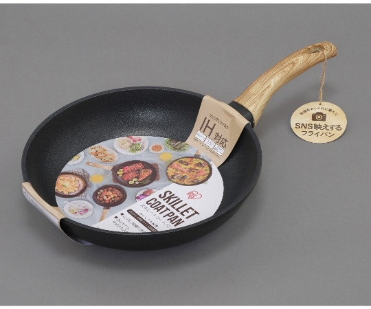 アイリスオーヤマ スキレットコートパン IH 28cm SKL-28IH 1個(ご注文単位1個)【直送品】