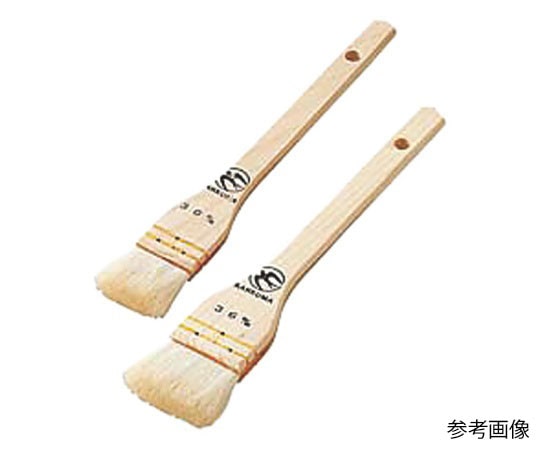 アズワン 木柄白ハケ 105mm  1個（ご注文単位1個）【直送品】