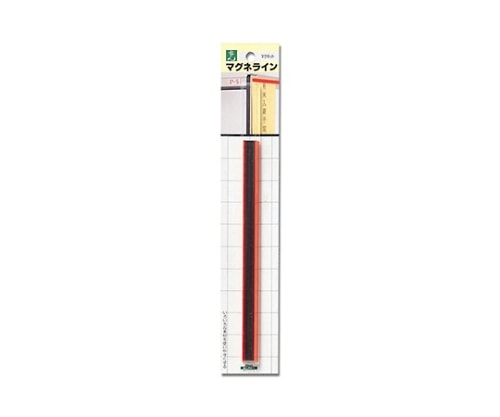 光 レッド マグネライン 200×15×7mm MJ200-2 1個(ご注文単位1個)【直送品】