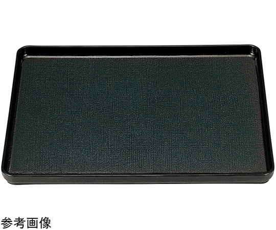 福井クラフト 尺5 大寿布目盆 黒SL 11009325 1個（ご注文単位1個）【直送品】