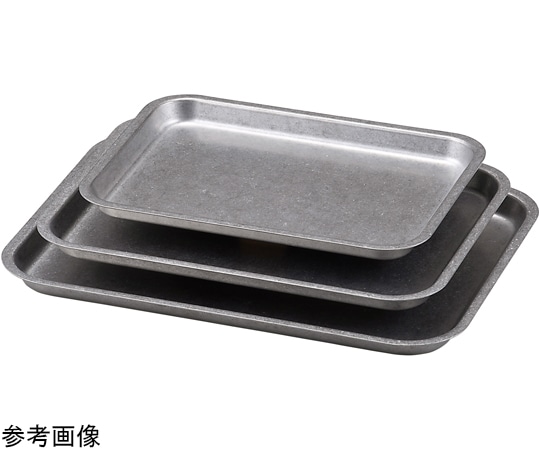 福井クラフト 19cm 長角トレー(スモーク銀) 62164860 1個（ご注文単位1個）【直送品】
