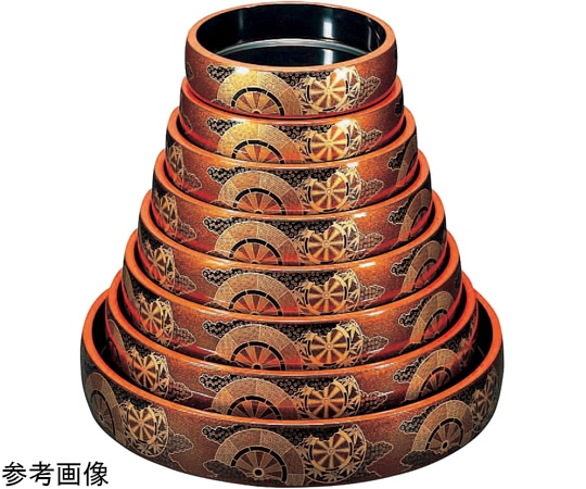 福井クラフト 太鼓尺0寸 梨地御所車 62020230 1個（ご注文単位1個）【直送品】
