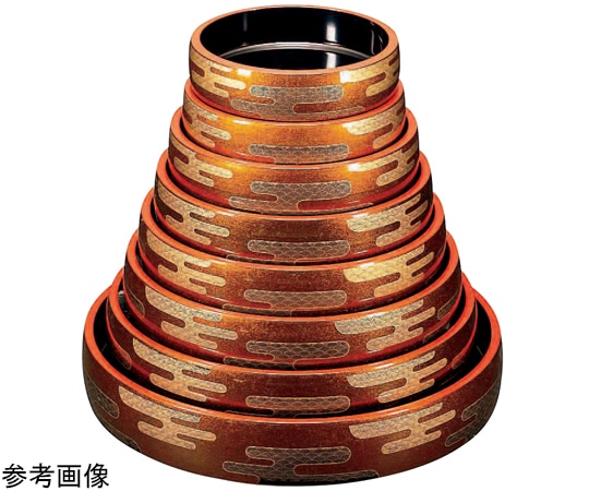 福井クラフト 太鼓7寸 梨地雲波 62020000 1個（ご注文単位1個）【直送品】