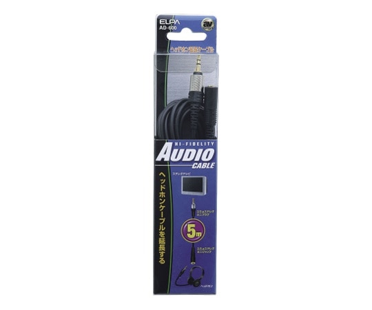 ELPA 3.5ステミニ延長 5m AD-600 1個(ご注文単位1個)【直送品】