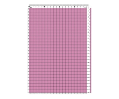 共栄プラスチック カラー方眼下敷 A4 ピンク CPK-A4-P 1枚(ご注文単位1枚)【直送品】