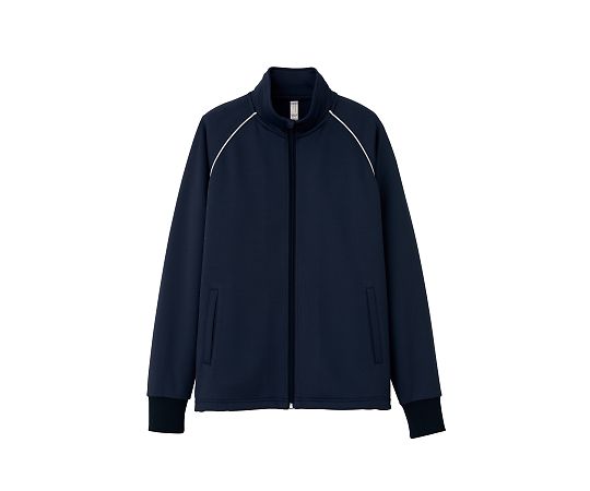 ナチュラルスマイル トレーニングジャケット(旧MS2116) ネイビー M TJ0802U-8 M 1枚（ご注文単位1枚）【直送品】
