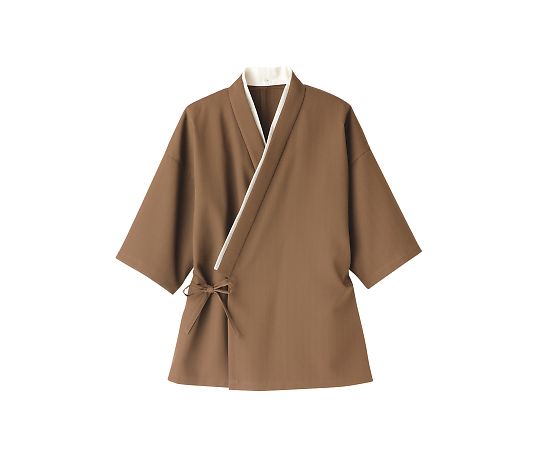 FACE 作務衣(上衣) ベージュ L FJ0704U-1 L 1枚(ご注文単位1枚)【直送品】