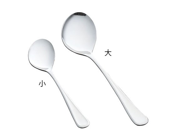 カンダ 18-8 中華豆腐スプーン 左用 大  1本（ご注文単位1本）【直送品】