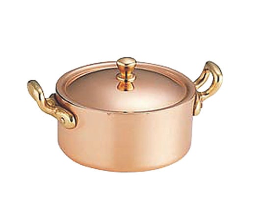 和田助製作所 銅 プチパン 両手付 12cm(530cc) 010069 1個（ご注文単位1個）【直送品】