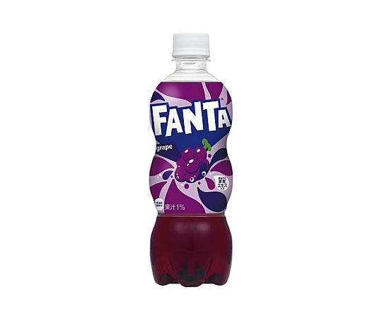 コカ・コーライーストジャパン ファンタ グレープ 500mL 24本 47526 1ケース※軽（ご注文単位1ケース）【直送品】
