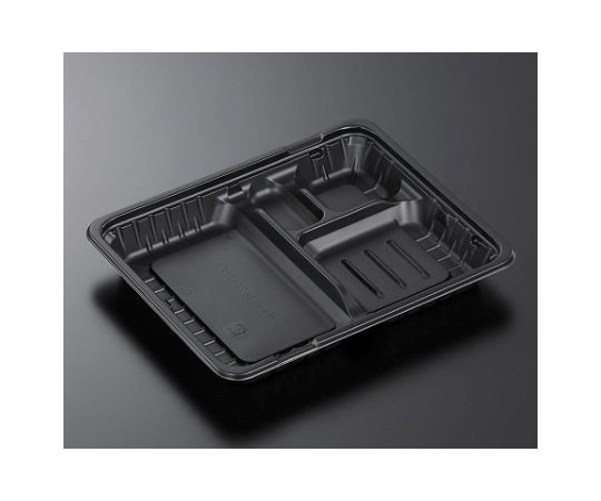 中央化学 弁当容器 CTガチ弁L IK24-20E2 BK身 800枚 138263 1ケース(ご注文単位1ケース)【直送品】