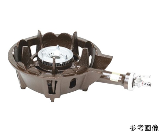 タチバナ製作所 ハイカロリーコンロ(都市ガス)種火なし 三重(卓上用)500×445×195mm TS-318 三重(卓上用)(種火なし) 1個（ご注文単位1個）【直送品】