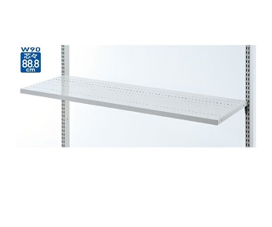 ストア・エキスプレス スチール棚セット W90cmタイプ D40cm 61-35-1-4 1セット（ご注文単位1セット）【直送品】