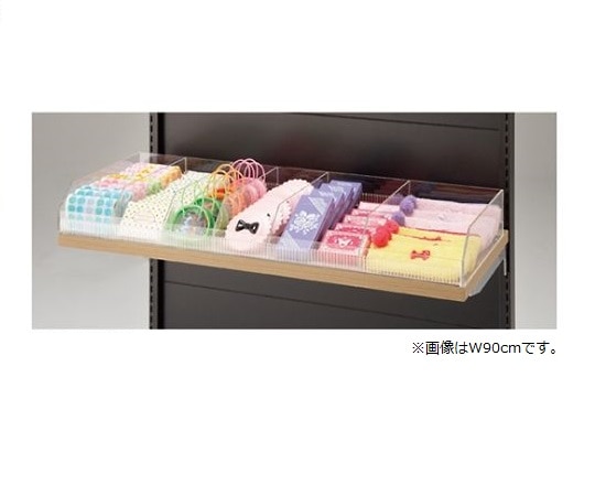 ストア・エキスプレス ビニングボックス W120cm 単品 浅型D35cm 61-34-14-2 1個(ご注文単位1個)【直送品】