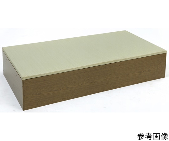 KLASS 高床式ユニット畳 80×80cm ブラウン T3P2231 1枚(ご注文単位1枚)【直送品】