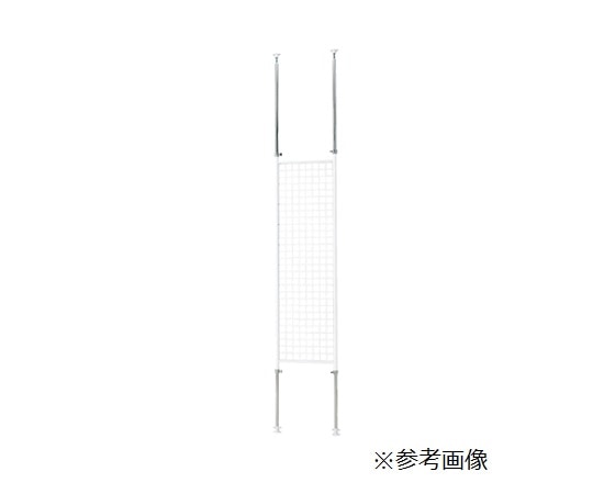 ストア・エキスプレス ディスプレイネット 白 W60cm 61-125-8-2 1台（ご注文単位1台）【直送品】