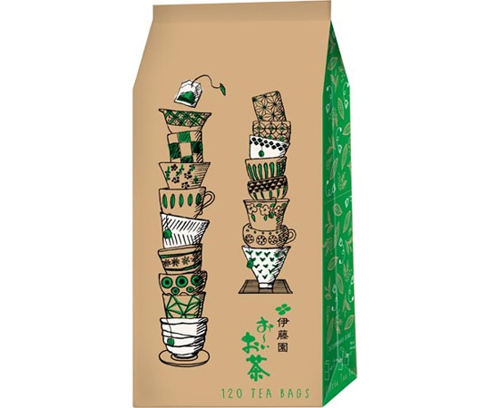 伊藤園 おーいお茶緑茶ティーバッグ 120袋 61866 1袋※軽(ご注文単位1袋)【直送品】