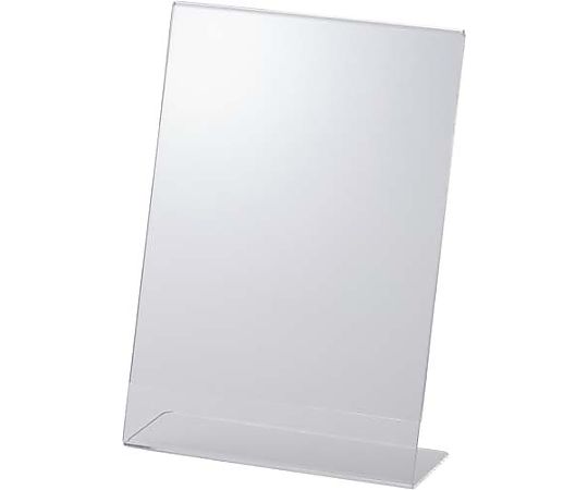 鈴木プラスチックス サインホルダー片面用L型 A5 縦 00-01-12168 1個(ご注文単位1個)【直送品】