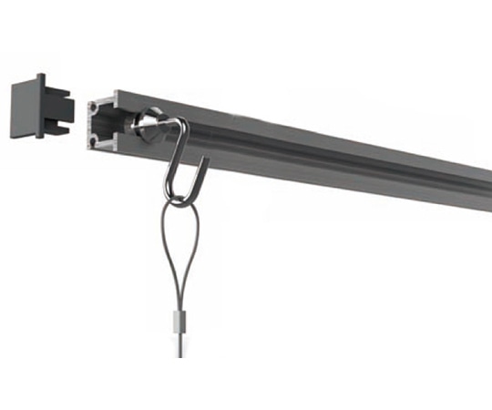 福井金属工芸 C型レールセット1.0m 3352 1個（ご注文単位1個）【直送品】