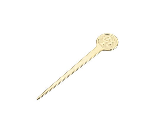 カンダ 18-8倒福ピック(金メッキ付) 279420 1本(ご注文単位1本)【直送品】