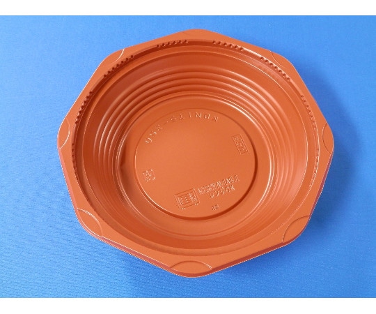 北原産業 丼容器 朱黒 本体 1箱(50枚×16袋入) KDN175-350 1箱(ご注文単位1箱)【直送品】