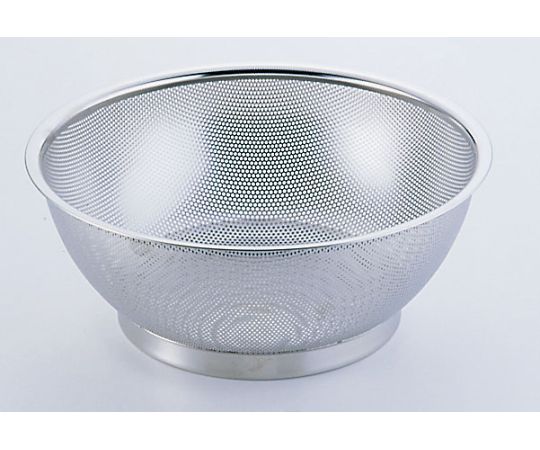 ホクリク総業 18-8 パンチング水切りざる 30cm  1個（ご注文単位1個）【直送品】