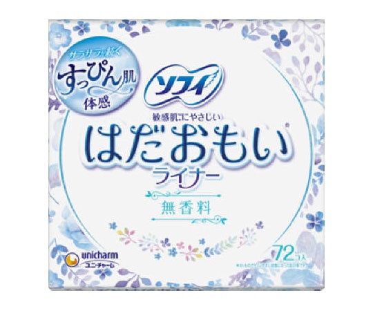 ユニ・チャーム ソフィ はだおもい ライナー 無香料 72枚 1個(ご注文単位1個)【直送品】