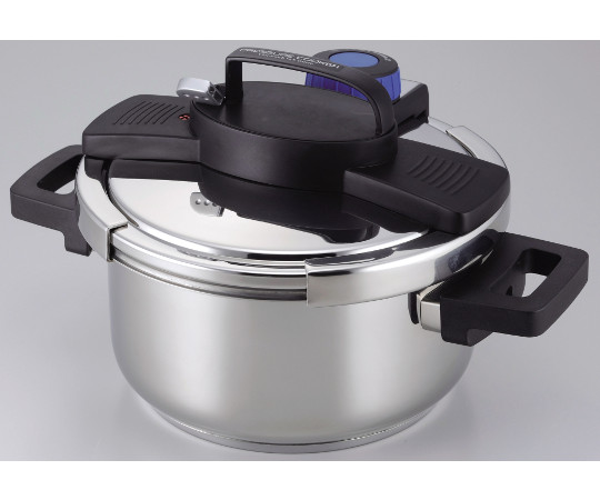 パール金属 3層底ワンタッチレバー圧力鍋 4.0L H-5388 1個(ご注文単位1個)【直送品】