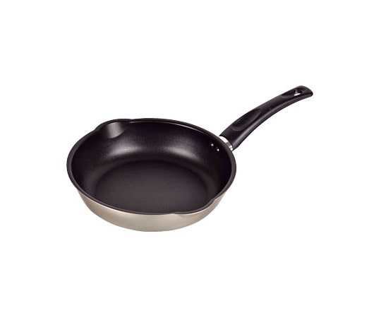 パール金属 軽わざパン ふっ素加工両口深型フライパン 24cm HB-1304 1枚（ご注文単位1枚）【直送品】