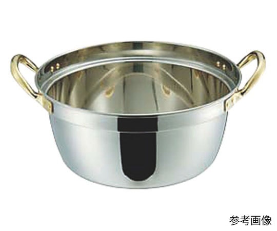 赤川器物製作所 AG 段付鍋 51cm(29.0L) 21-0 1個(ご注文単位1個)【直送品】