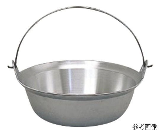 ナカオ アルミ ツル付 段付鍋42 1個(ご注文単位1個)【直送品】