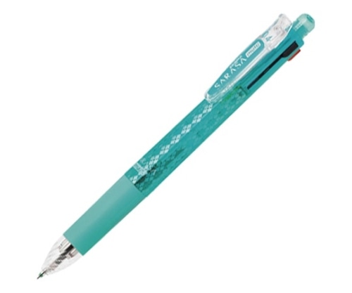 ゼブラ サラサマルチ 0.4mm ブルーグリーン J4SAS11-BG 1本(ご注文単位1本)【直送品】