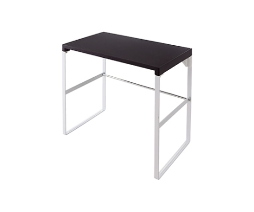 LIHITLAB 机上台<幅390mm・トールタイプ> 24黒 A7335-24 1個(ご注文単位1個)【直送品】