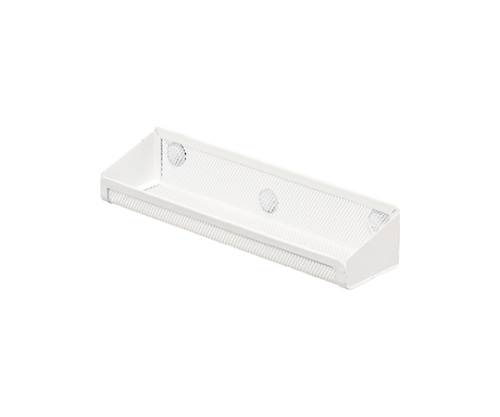 LIHITLAB マグネットポケット トレー 0白 A-7385 A7385-0 1個(ご注文単位1個)【直送品】