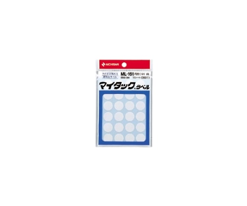ニチバン カラーラベル 一般用 白 ML-1615 1パック(ご注文単位1パック)【直送品】