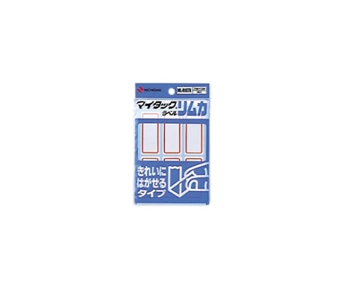 ニチバン マイタック(R)ラベル リムカ(R)赤枠 ML-R107R 1パック(ご注文単位1パック)【直送品】