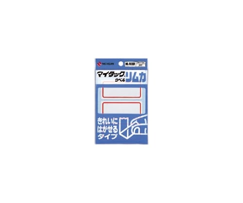 ニチバン マイタック(R)ラベル リムカ(R)赤枠 ML-R109R 1パック(ご注文単位1パック)【直送品】