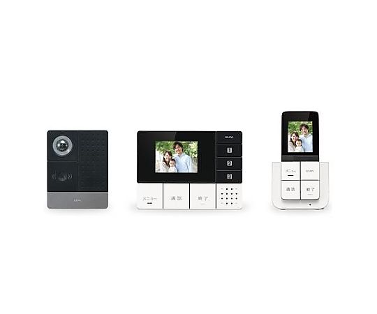 エスコ ワイヤレステレビドアホン EA864BB-50 1セット(ご注文単位1セット)【直送品】
