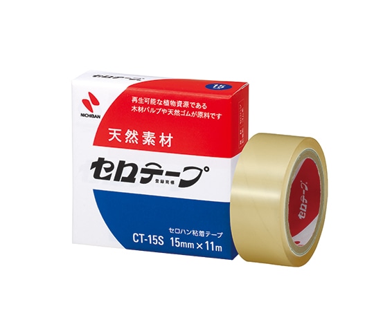 ニチバン セロテープ 小巻 箱入り CT-15S 1個(ご注文単位1個)【直送品】
