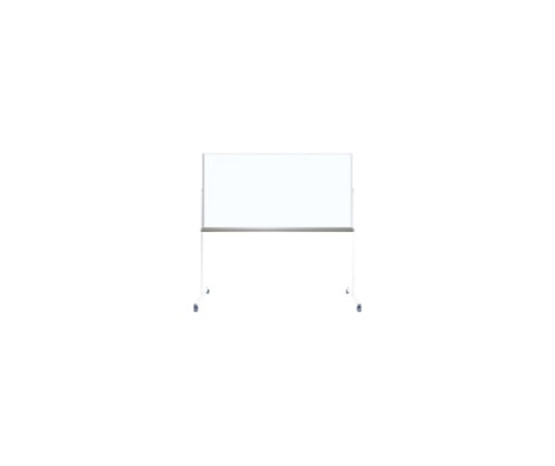 ナカバヤシ ホワイトボード ホーロー 固定脚付 1870mm×550mm×1820mm ホ-WF-U36 1個(ご注文単位1個)【直送品】