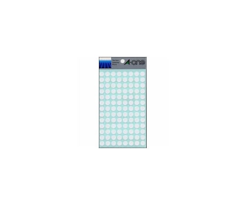 エーワン(A-ONE) カラーラベル 9mm径 白 7010 1パック(ご注文単位1パック)【直送品】