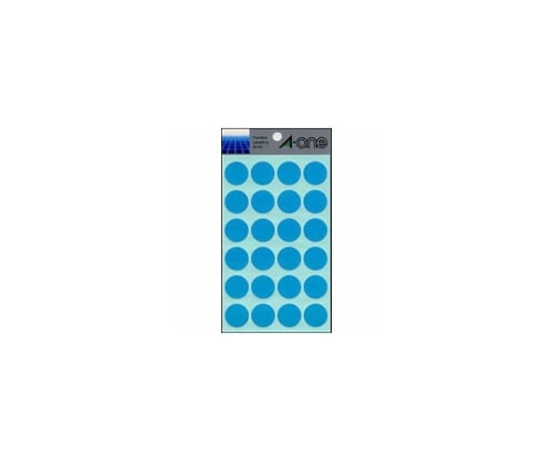 >エーワン(A-ONE) カラーラベル 20mm径 空 7046 1パック(ご注文単位1パック)【直送品】