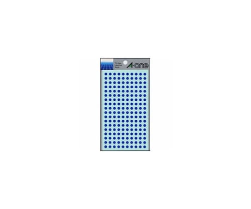 エーワン(A-ONE) カラーラベル 5mm径 青 7062 1パック(ご注文単位1パック)【直送品】