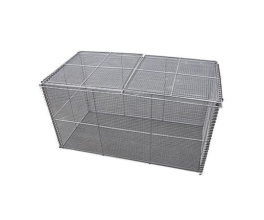 アズワン 1200x600x650mm/ 468L ダストボックス(ステンレス製) EA995AA-542 1台(ご注文単位1台)【直送品】