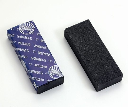 松永トイシ C鎌砥石 朝日虎印 (125×50×25mm) 1本(ご注文単位1本)【直送品】
