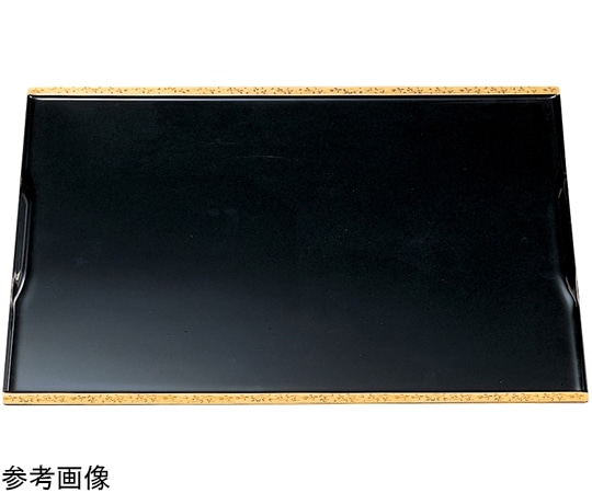 福井クラフト 尺4 古都懐石盆 黒渕金唐草SH塗 15023640 1個（ご注文単位1個）【直送品】