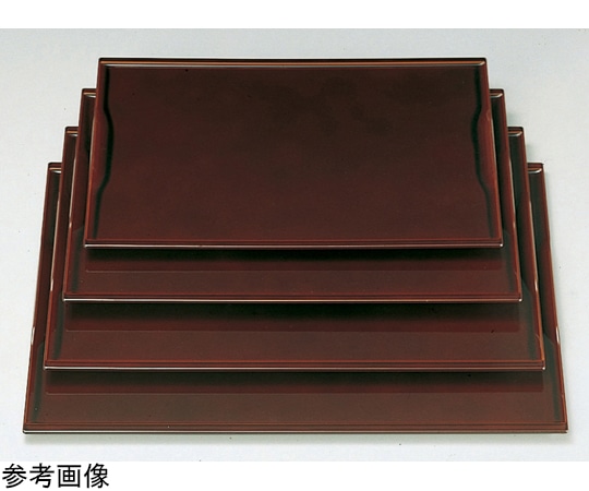 福井クラフト 尺3 古都懐石盆 溜SH塗 15023670 1個（ご注文単位1個）【直送品】